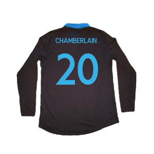 England 2011-2012 Long sleeve Away Shirt (XL) (Excellent) (Chamberlain 20)_1