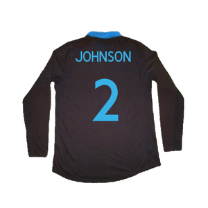 England 2011-2012 Long sleeve Away Shirt (XL) (Excellent) (Johnson 2)_1