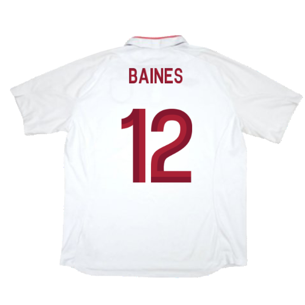 England 2012-13 Home Shirt (XL) (Fair) (Baines 12)_1