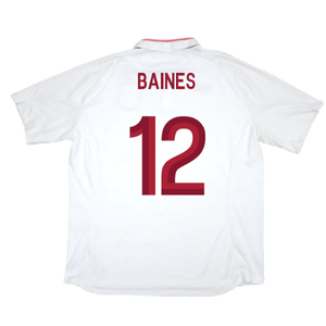 England 2012-13 Home Shirt (XL) (Excellent) (Baines 12)_1