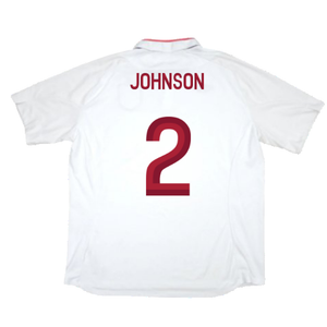 England 2012-13 Home Shirt (L) (Good) (Johnson 2)_1