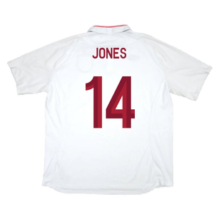 England 2012-13 Home Shirt (L) (Good) (Jones 14)_1