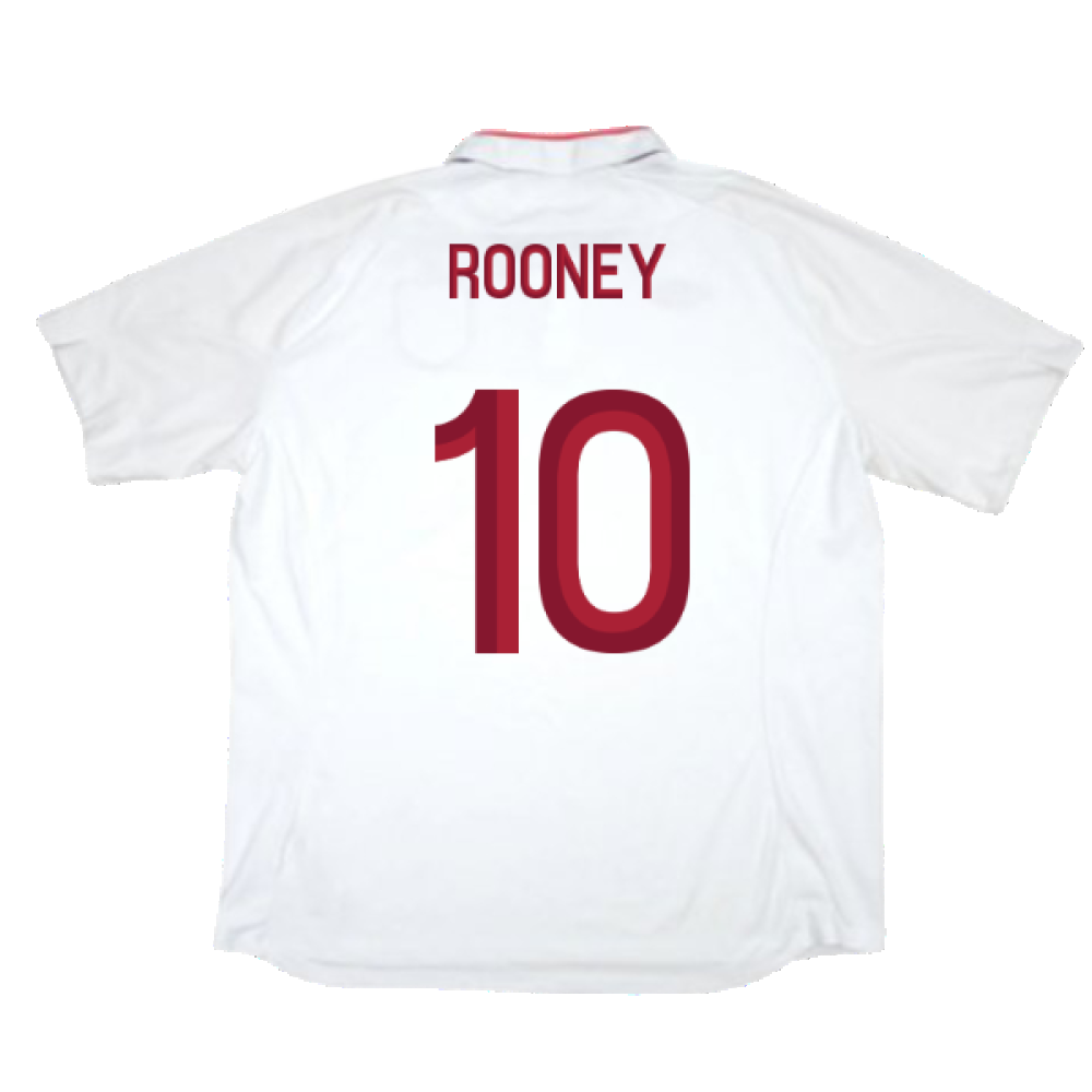 England 2012-13 Home Shirt (L) (Fair) (Rooney 10)_1