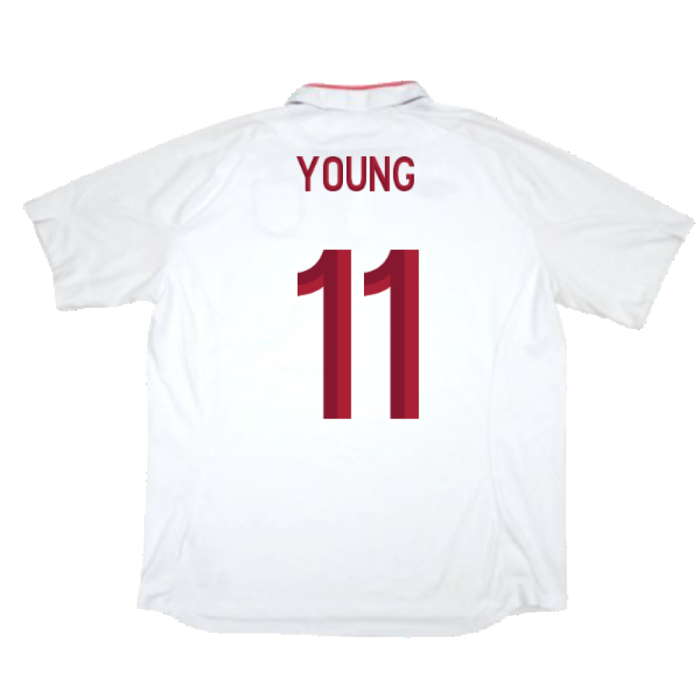 England 2012-13 Home Shirt (L) (Very Good) (Young 11)_1