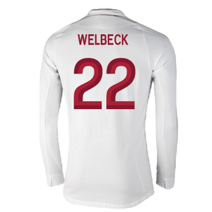 England 2012-13 Long Sleeve Home Shirt (L) (Fair) (Welbeck 22)_1