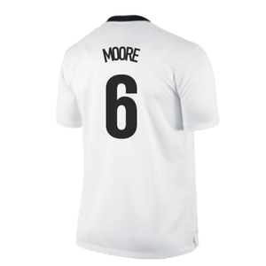 England 2013-14 Home Shirt (XS) (Good) (MOORE 6)_1