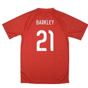 England 2014-16 Away Shirt (XL) (Very Good) (BARKLEY 21)_1