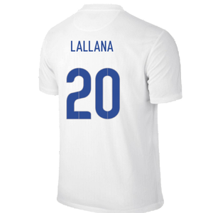 England 2014-16 Home (Very Good) (LALLANA 20)_1