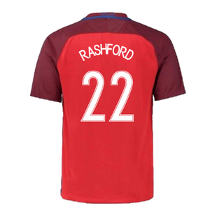 England 2016-17 Away Shirt (M) (Good) (Rashford 22)_1