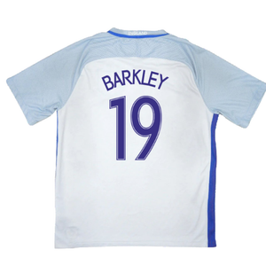 England 2016-17 Home Shirt (L) (Barkley 19) (Very Good)_1