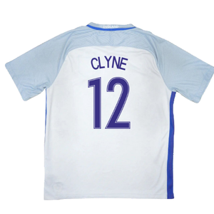 England 2016-17 Home Shirt (L) (Clyne 12) (Very Good)_1