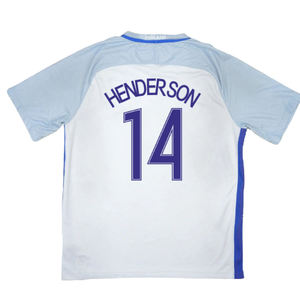 England 2016-17 Home Shirt (M) (Good) (Henderson 14)_1