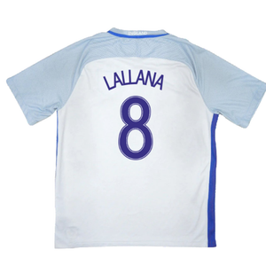 England 2016-17 Home Shirt (M) (Excellent) (Lallana 8)_1