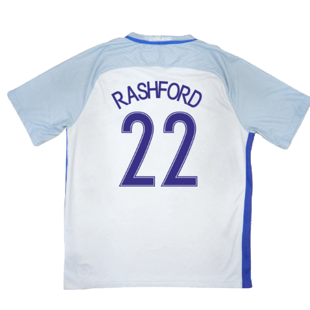 England 2016-17 Home Shirt (S) (Good) (Rashford 22)_1