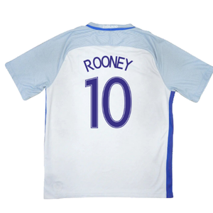 England 2016-17 Home Shirt (M) (Good) (Rooney 10)_1