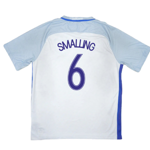 England 2016-17 Home Shirt (XL) (Excellent) (Smalling 6)_1