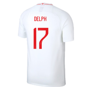 England 2018-19 Home Shirt (S) (Very Good) (Delph 17)_1