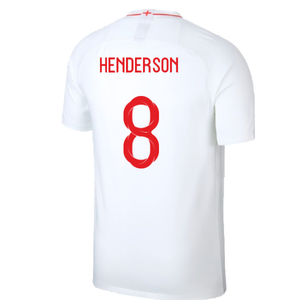 England 2018-19 Home Shirt (Infant M) (Excellent) (Henderson 8)_1