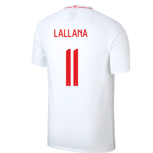 England 2018-19 Home Shirt (S) (Very Good) (Lallana 11)_1