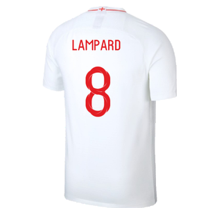 England 2018-19 Home Shirt (S) (Very Good) (Lampard 8)_1