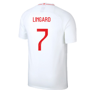 England 2018-19 Home Shirt (Infant M) (Excellent) (Lingard 7)_1