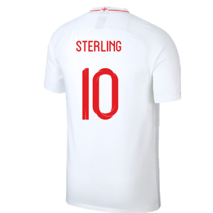 England 2018-19 Home Shirt (S) (Very Good) (Sterling 10)_1