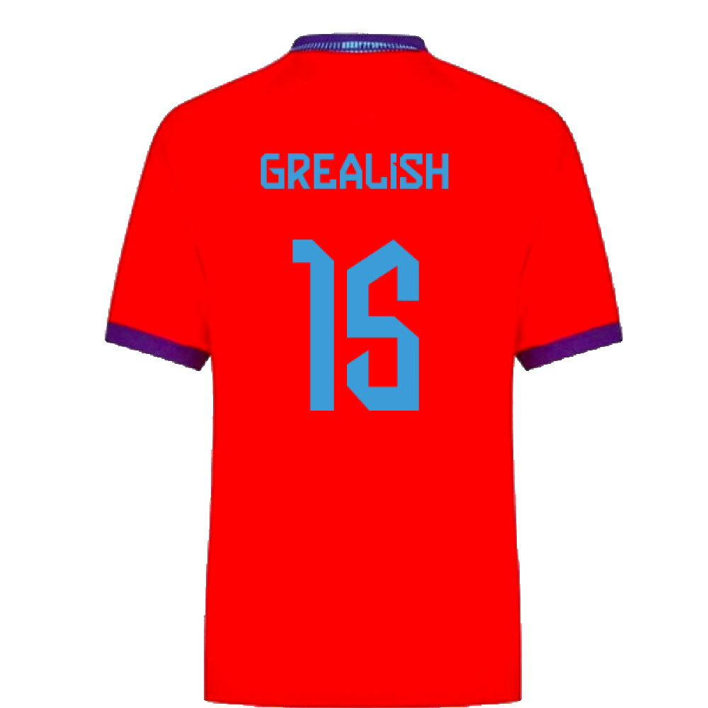 England 2022-2023 Away Shirt (XLB) (GREALISH 15) (Excellent)_1