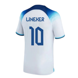 England 2022-2023 Home Shirt (Baby) (3-6 Months) (Excellent) (Lineker 10)_1