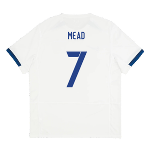 England 2023-24 Womens World Cup Home Shirt (S) (MEAD 7) (Excellent)_1