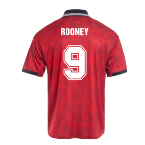 England Clasico De Futebol Retro Away Shirt (L) (BNWT) (ROONEY 9)_1