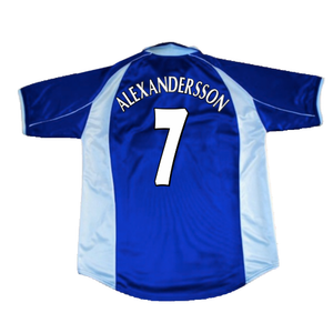 Everton 2000-01 Home Shirt (S) (Excellent) (Alexandersson 7)_1