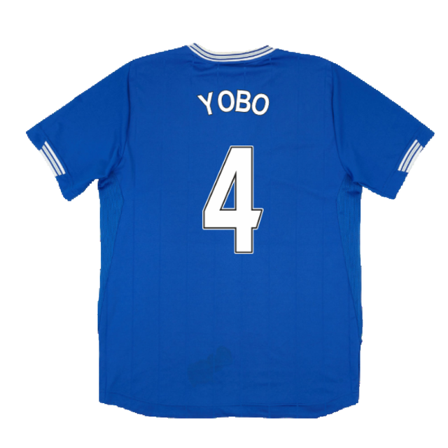 Everton 2009-10 Home Shirt (XL) (Good) (Yobo 4)_1