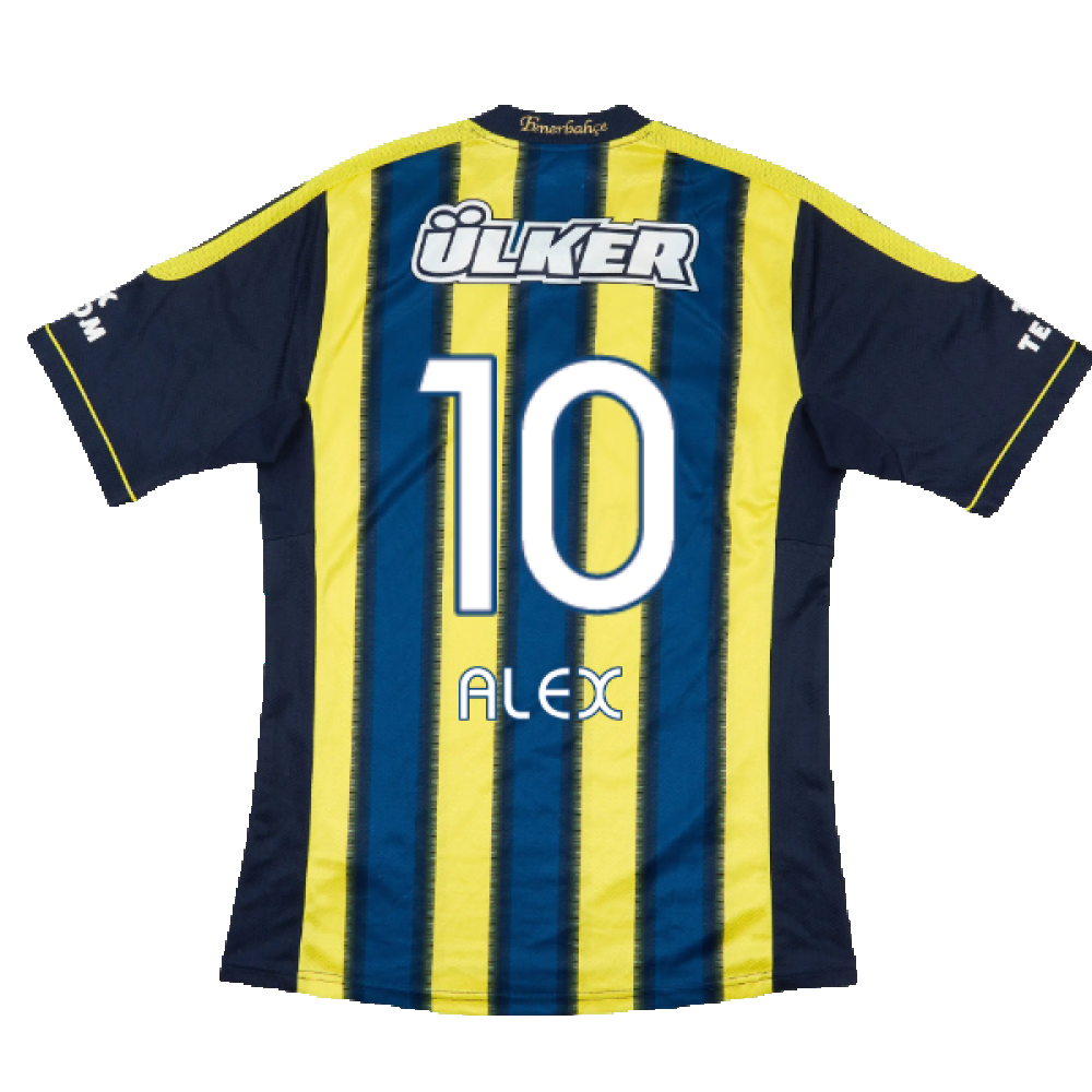 Fenerbahce 2011-12 Home Shirt (M) (Very Good) (Alex 10)_1