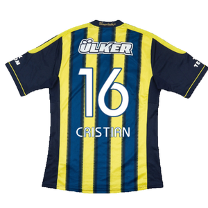 Fenerbahce 2011-12 Home Shirt (M) (Very Good) (Cristian 16)_1