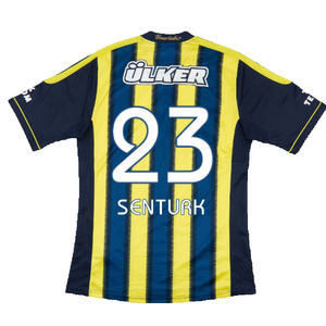 Fenerbahce 2011-12 Home Shirt (M) (Very Good) (Senturk 23)_1