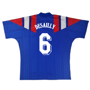 France 1992-94 Home Shirt (S) (Excellent) (DESAILLY 6)_1