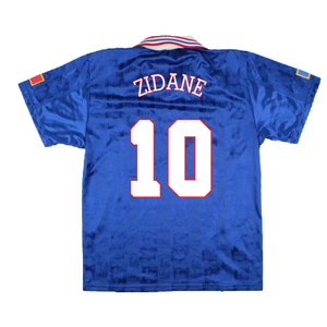 France 1996-98 Home Shirt (M) (Excellent) (ZIDANE 10)_1