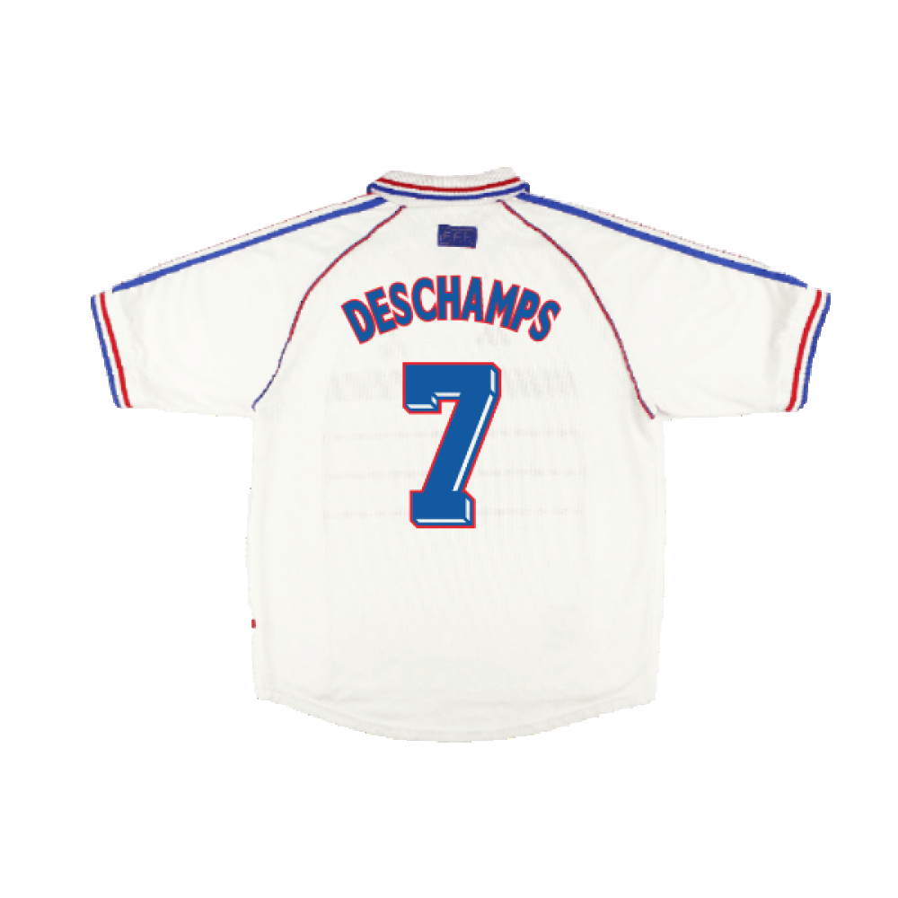 France 1998-2000 Away Shirt (M) (Very Good) (Deschamps 7)_1