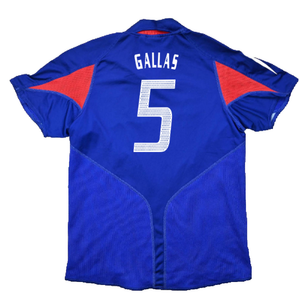 France 2004-06 Home Shirt (XL) (Good) (Gallas 5)_1