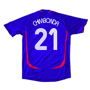 France 2006-08 Home Shirt (L) (Good) (Chimbonda 21)_1