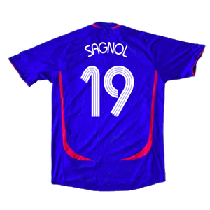 France 2006-08 Home Shirt (L) (Good) (Sagnol 19)_1