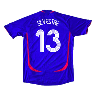 France 2006-08 Home Shirt (L) (Good) (Silvestre 13)_1