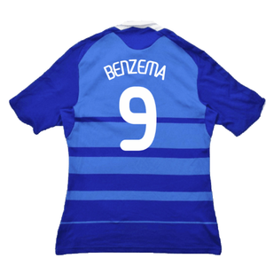 France 2008-09 Home Shirt (Excellent) (Benzema 9)_1