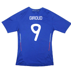 France 2010-11 Home Shirt (Basic) (L) (Mint) (GIROUD 9)_1