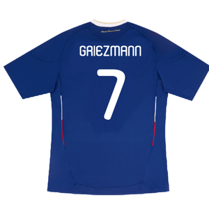 France 2010-11 Home Shirt (L) (Good) (GRIEZMANN 7)_1