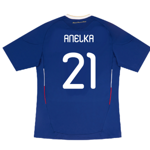 France 2010-2011 Home Shirt (L) (Mint) (Anelka 21)_1