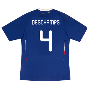 France 2010-2011 Home Shirt (S) (Good) (DESCHAMPS 4)_1