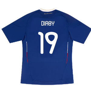 France 2010-2011 Home Shirt (S) (Good) (Diaby 19)_1