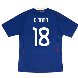 France 2010-2011 Home Shirt (S) (Good) (Diarra 18)_1