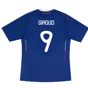 France 2010-2011 Home Shirt (S) (Good) (GIROUD 9)_1